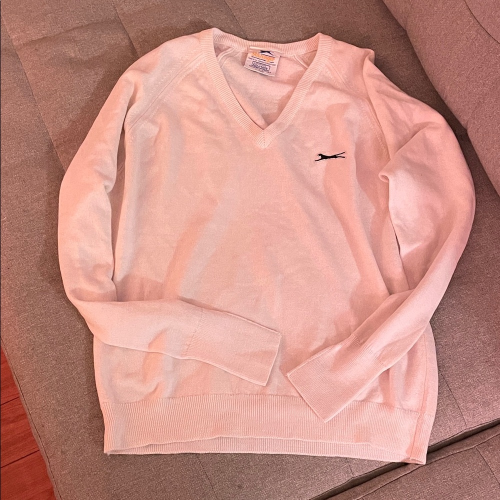Slagenzer Made in UK 🇬🇧 Golfing Sweater Made in Courtelle
